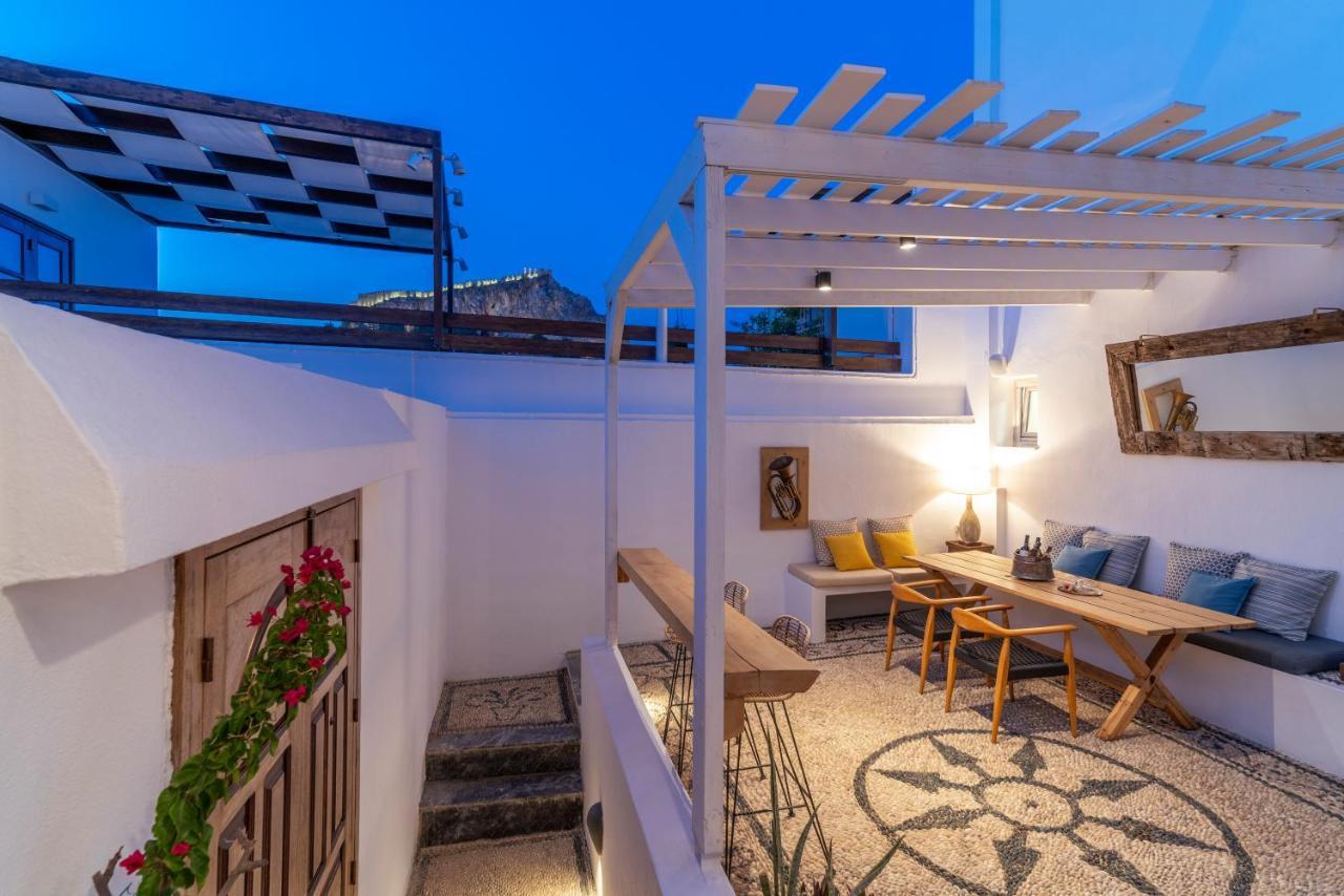 F Fine Suites - Adults Only Линдос Экстерьер фото